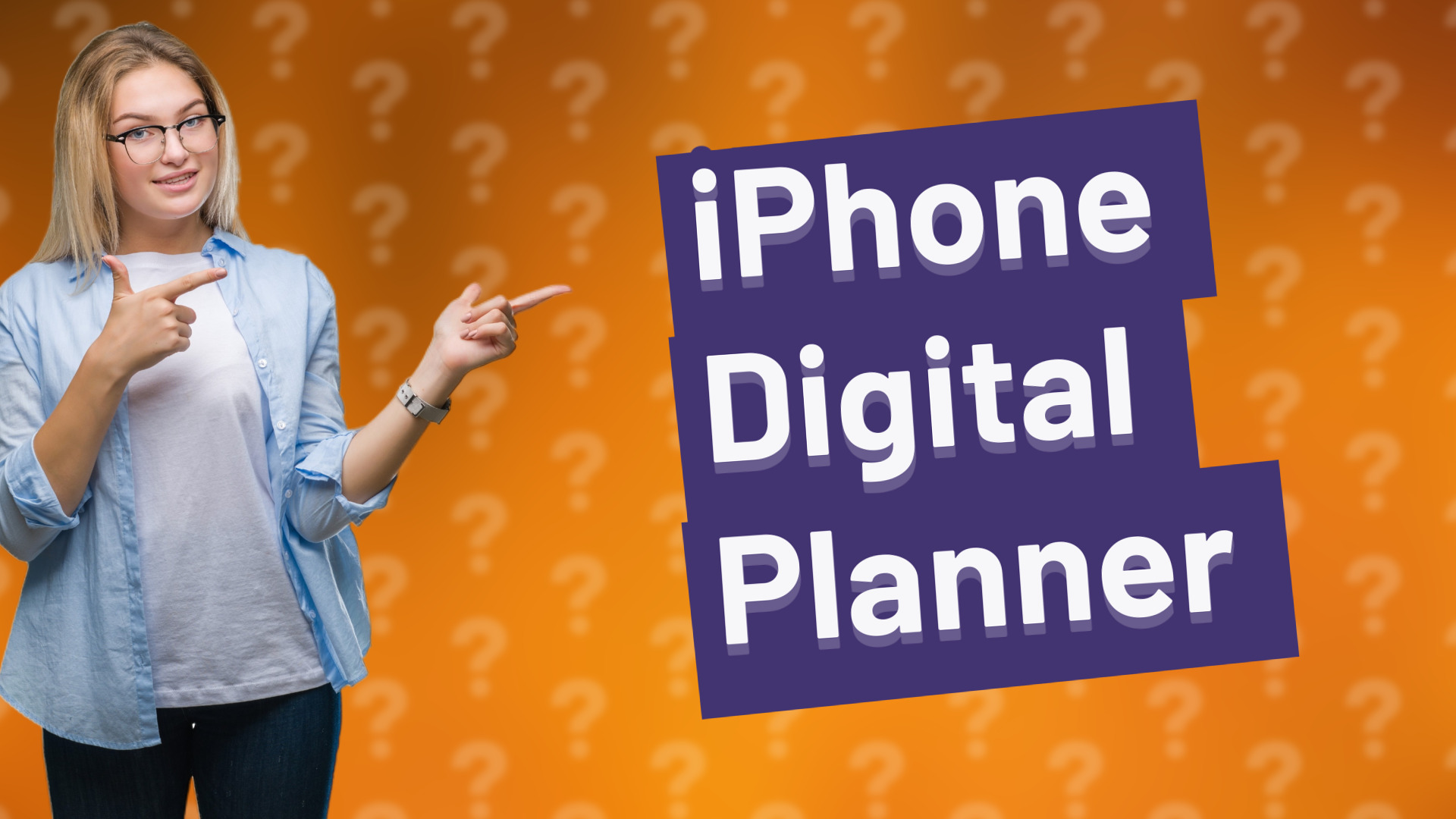 iPhone Digital Planner