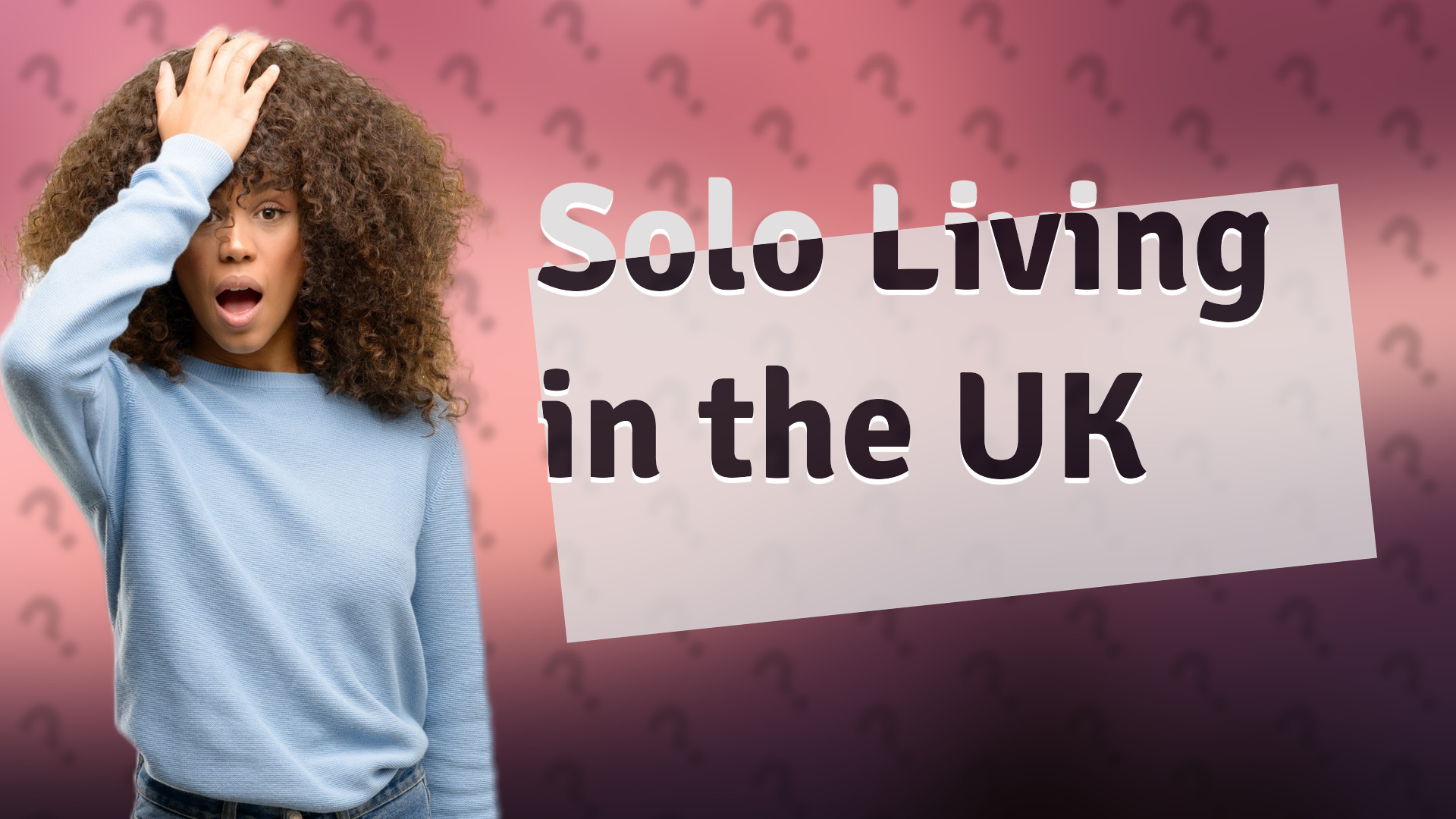 Solo Living in the UK
