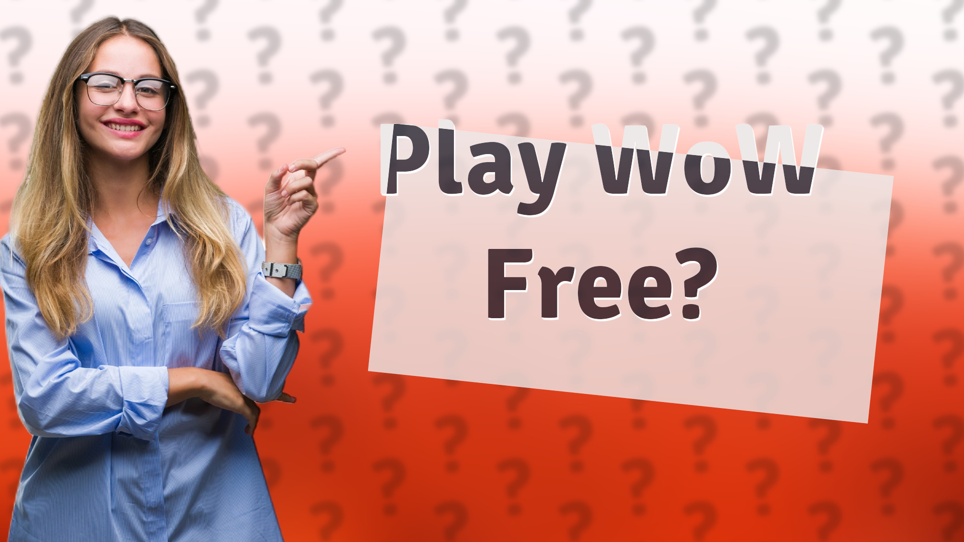 Play WoW Free?