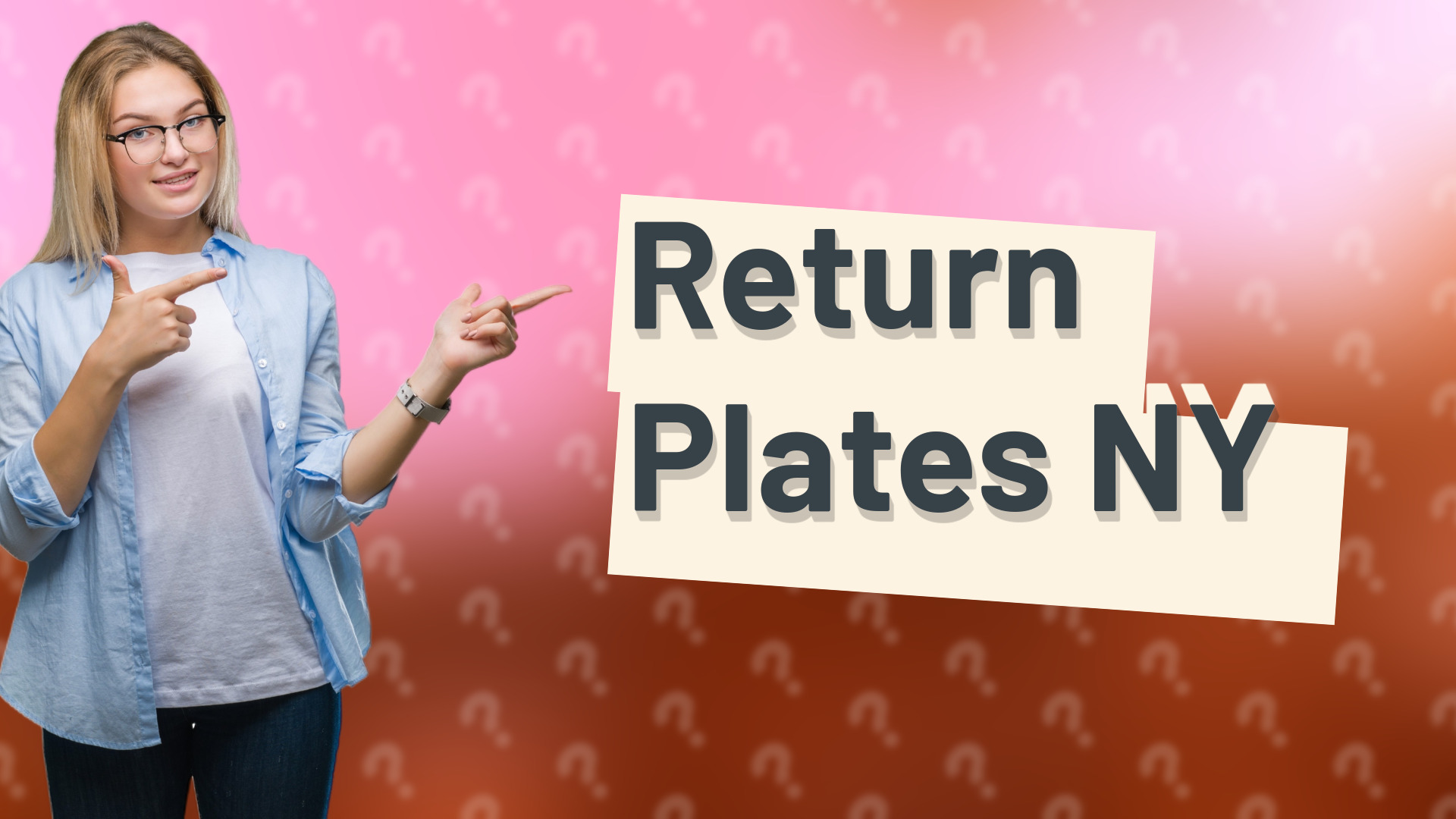 Return Plates NY