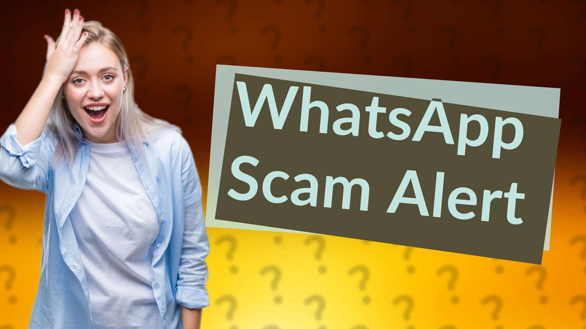 WhatsApp Scam Alert