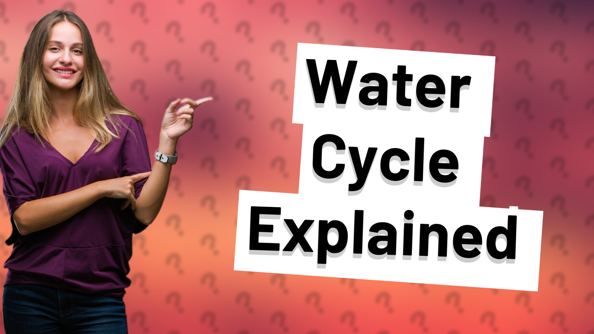 Water Cycle Explained