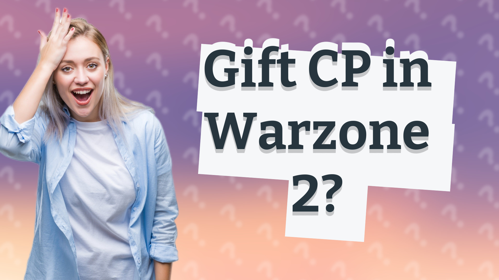 Gift CP in Warzone 2?