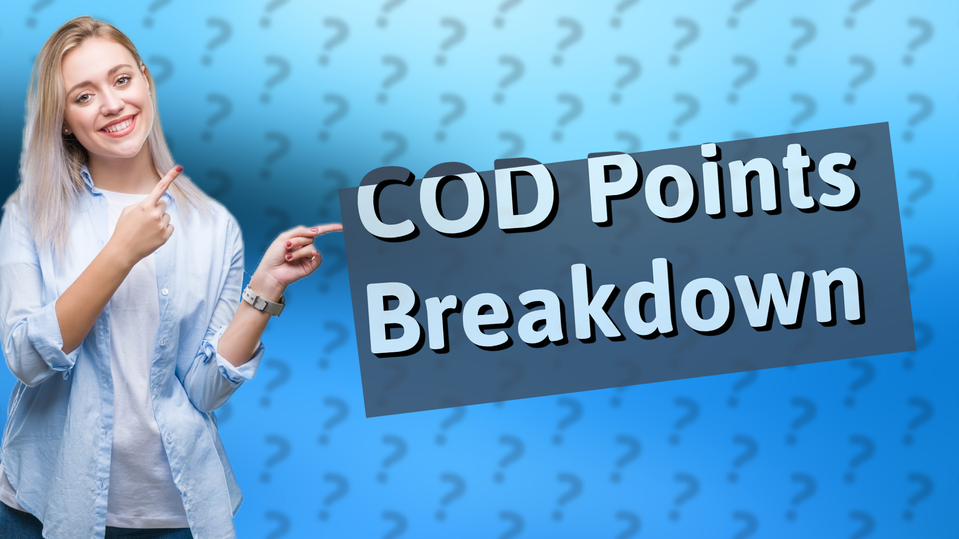 COD Points Breakdown