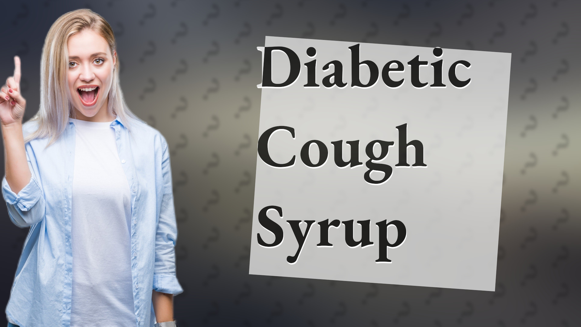 Diabetic Cough Syrup