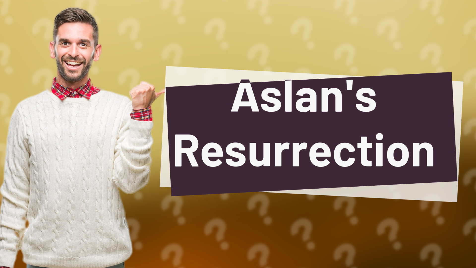 Aslan's Resurrection