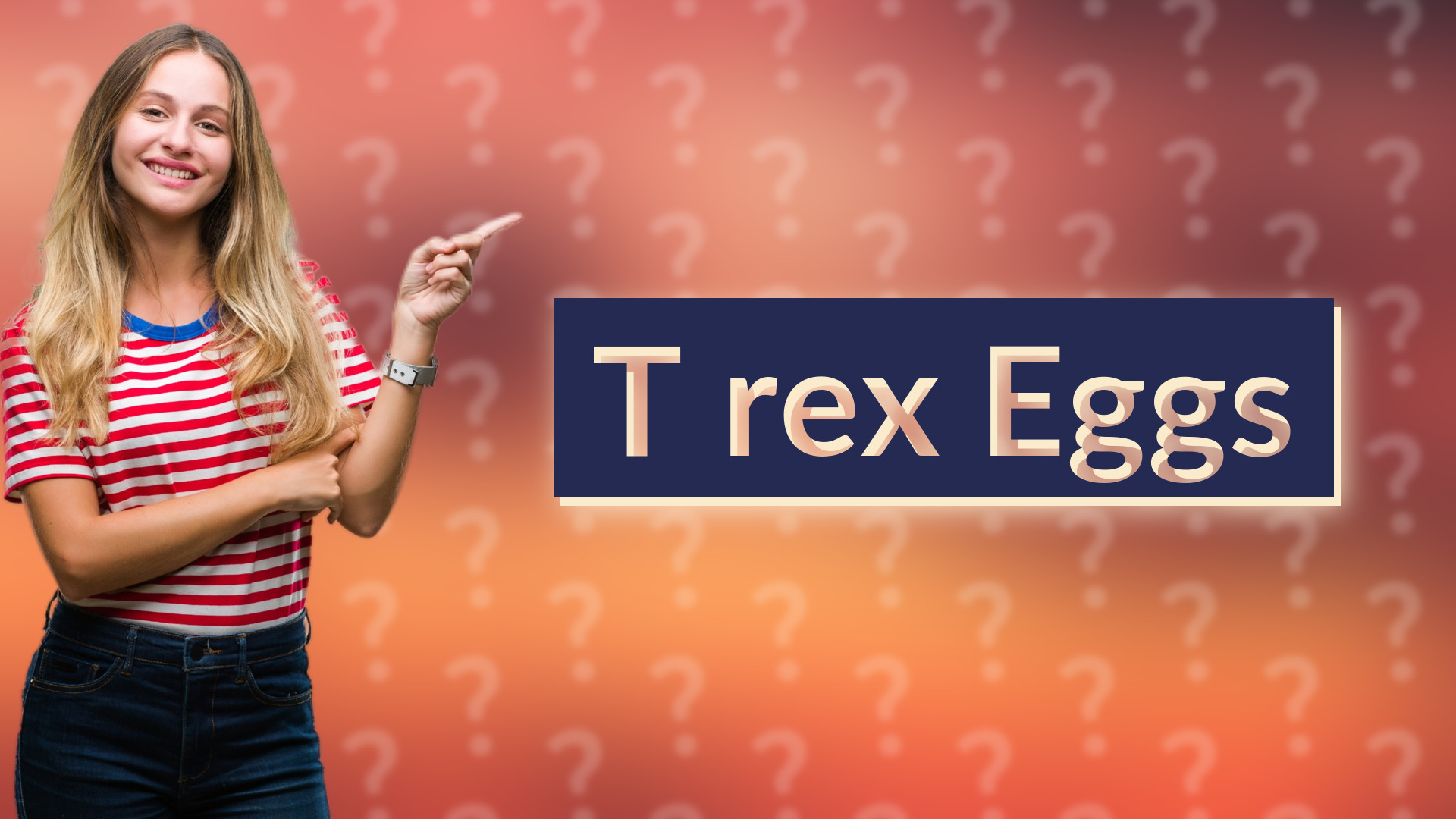 T rex Eggs