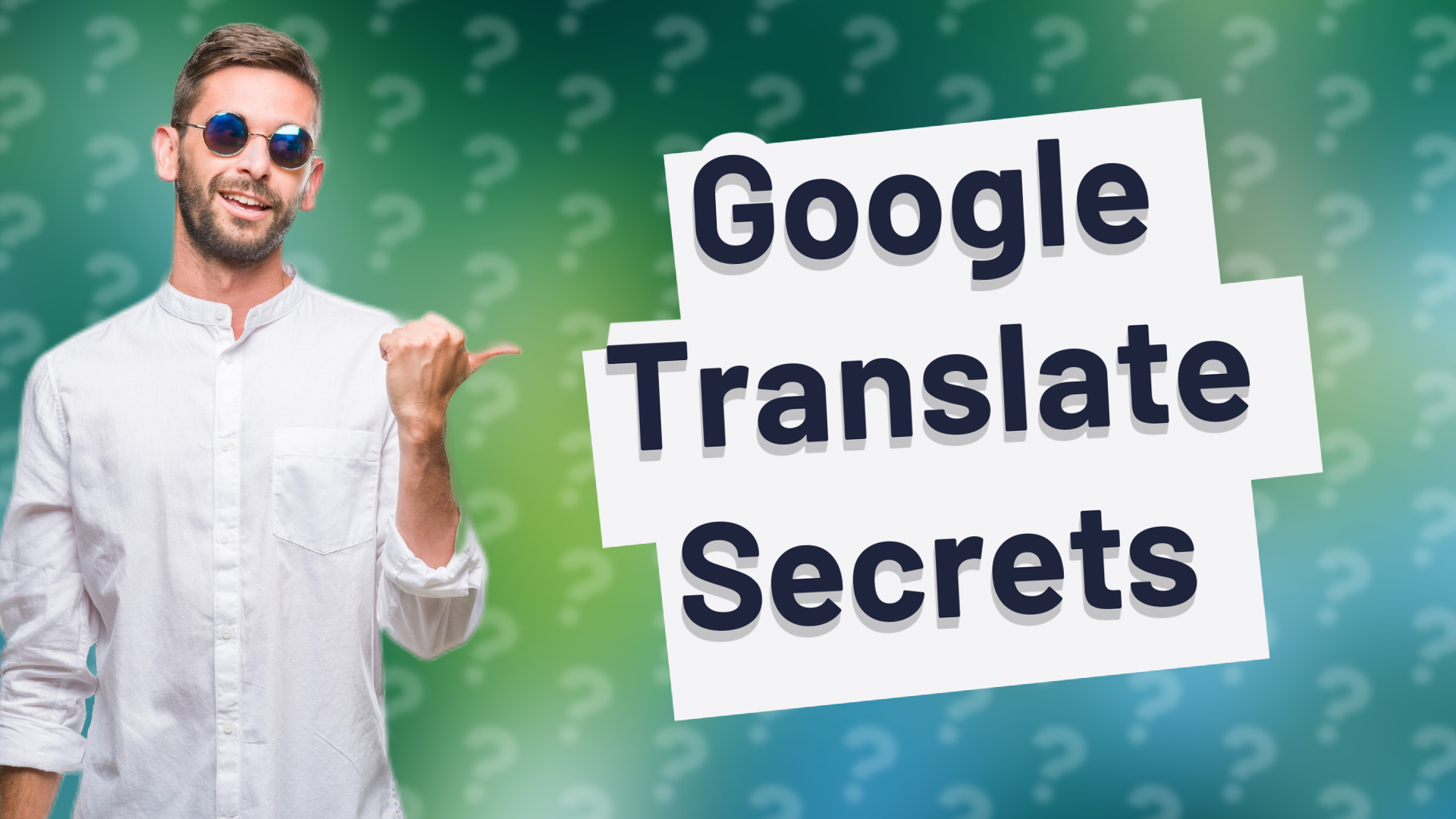 Google Translate Secrets