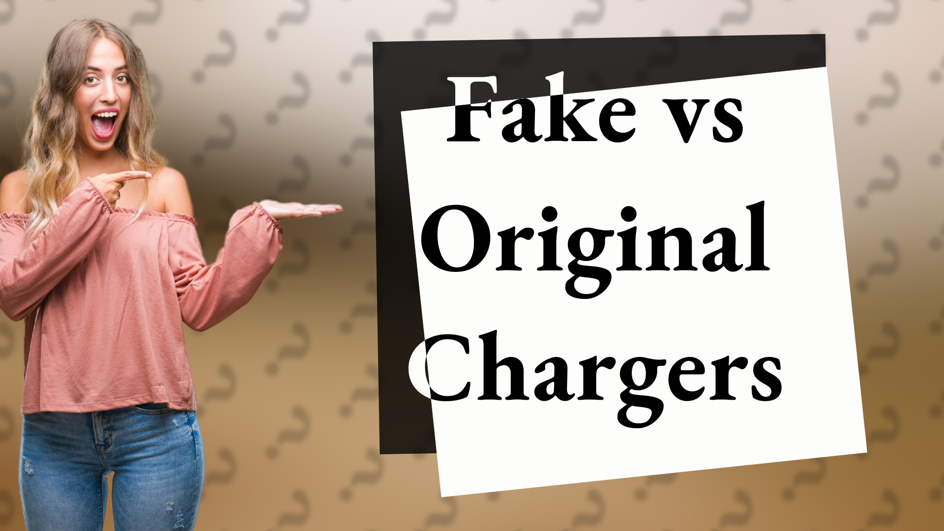 Fake vs Original Chargers