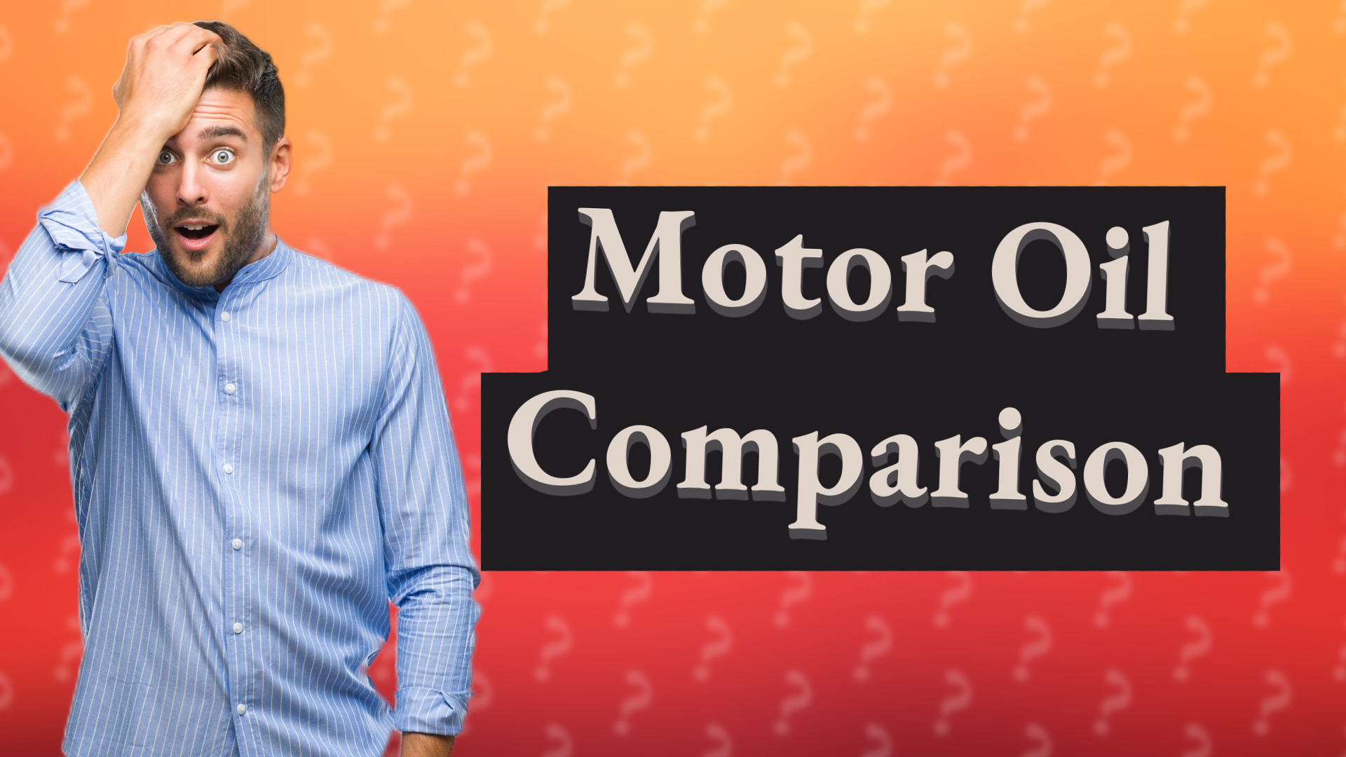 Motor Oil Comparison