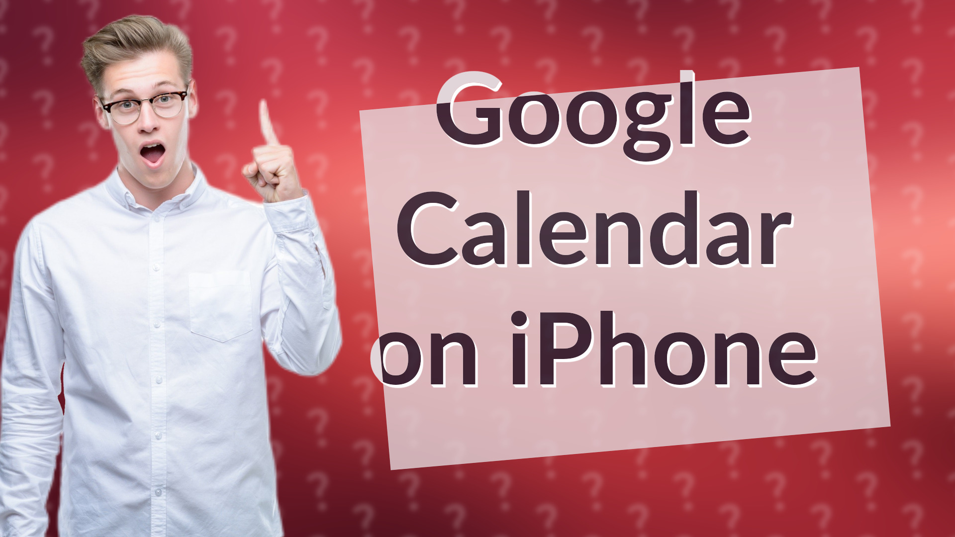 Google Calendar on iPhone