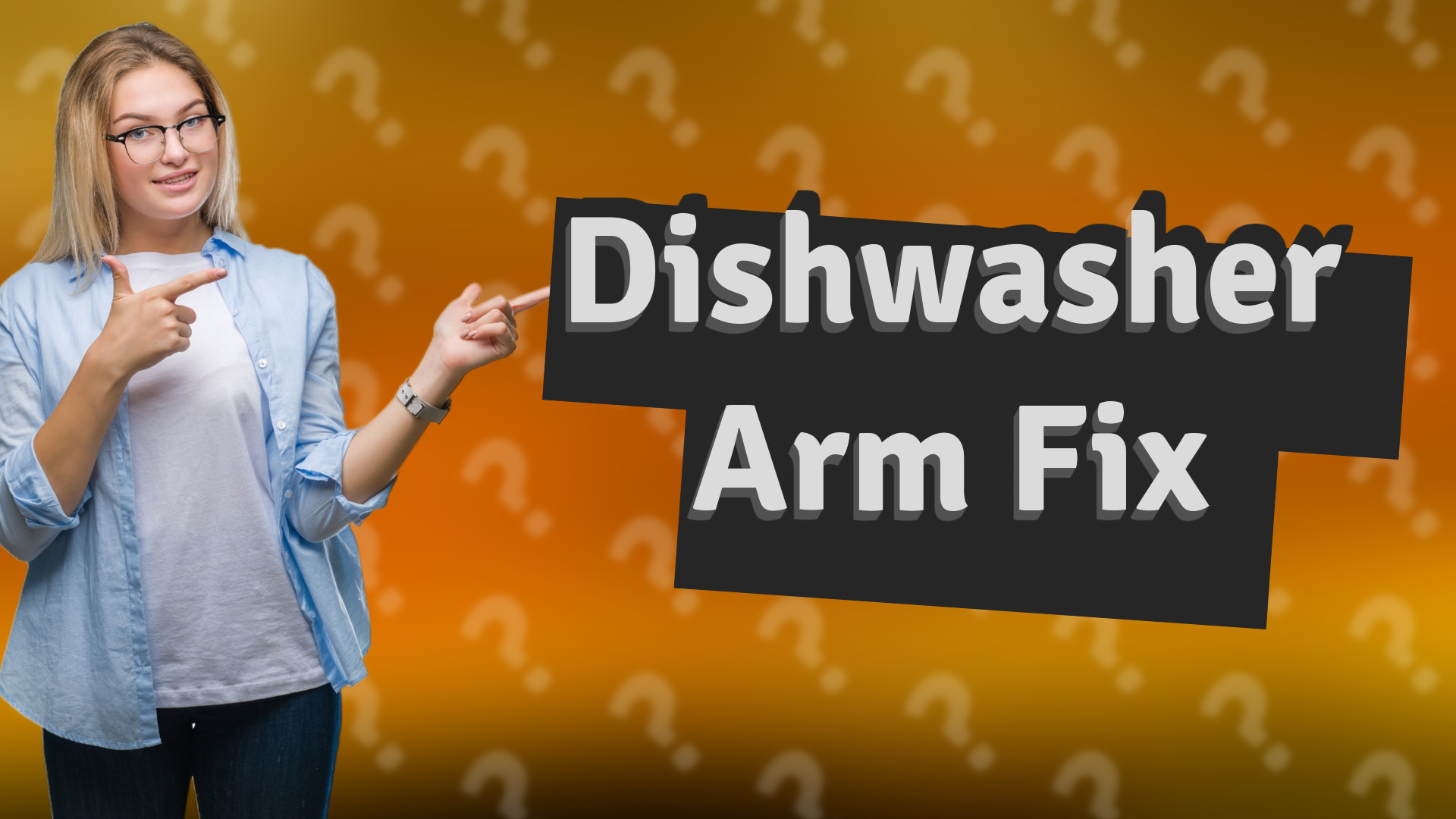 Dishwasher Arm Fix