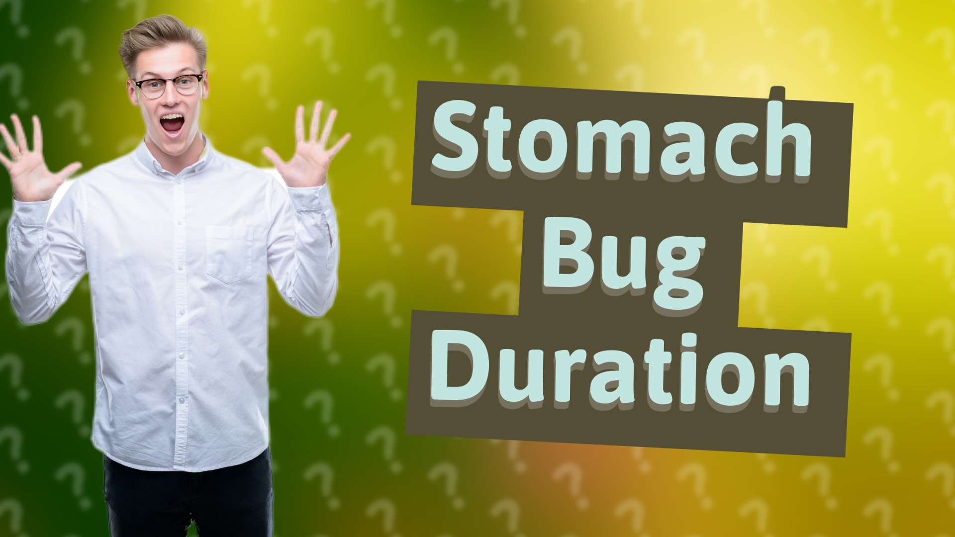 Stomach Bug Duration