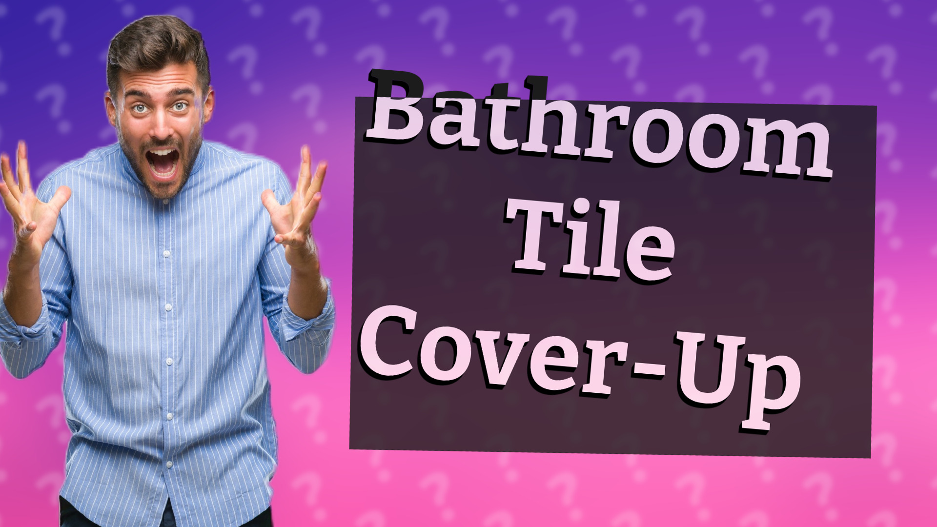 Bathroom Tile Cover-Up