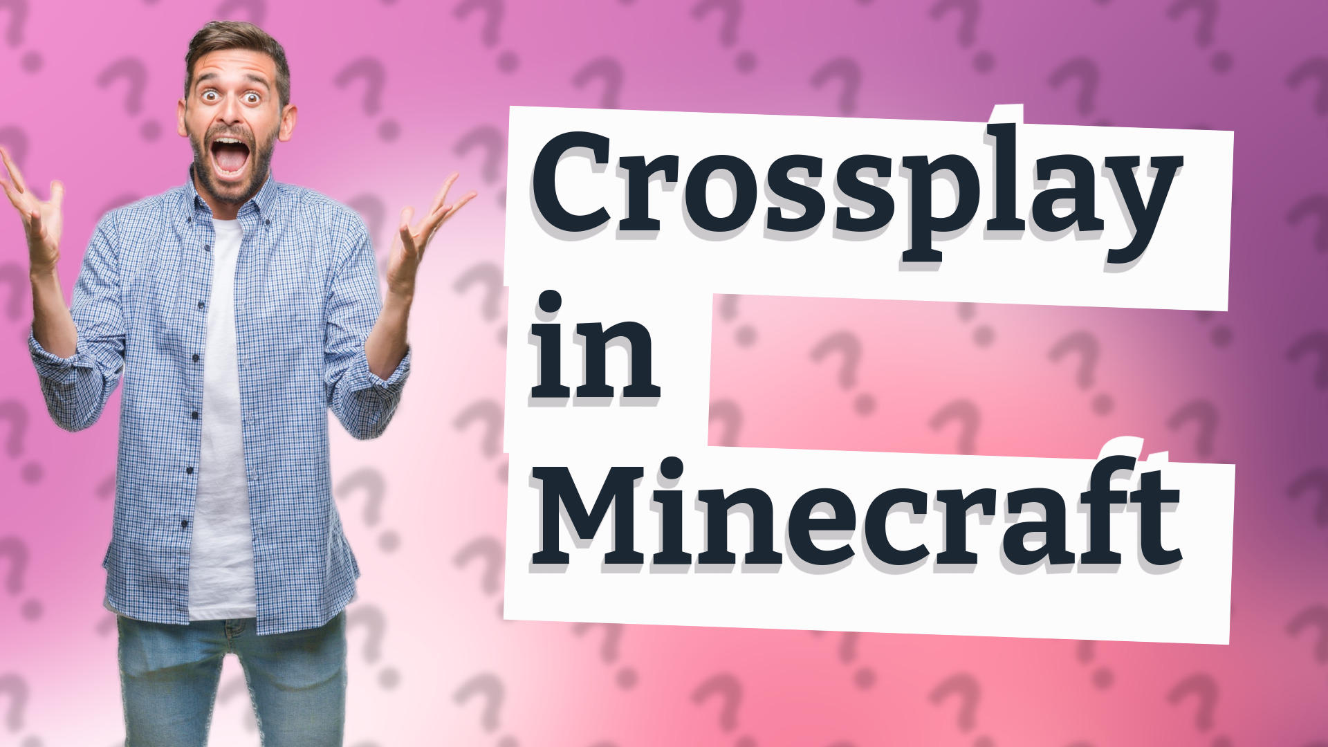 Crossplay in Minecraft
