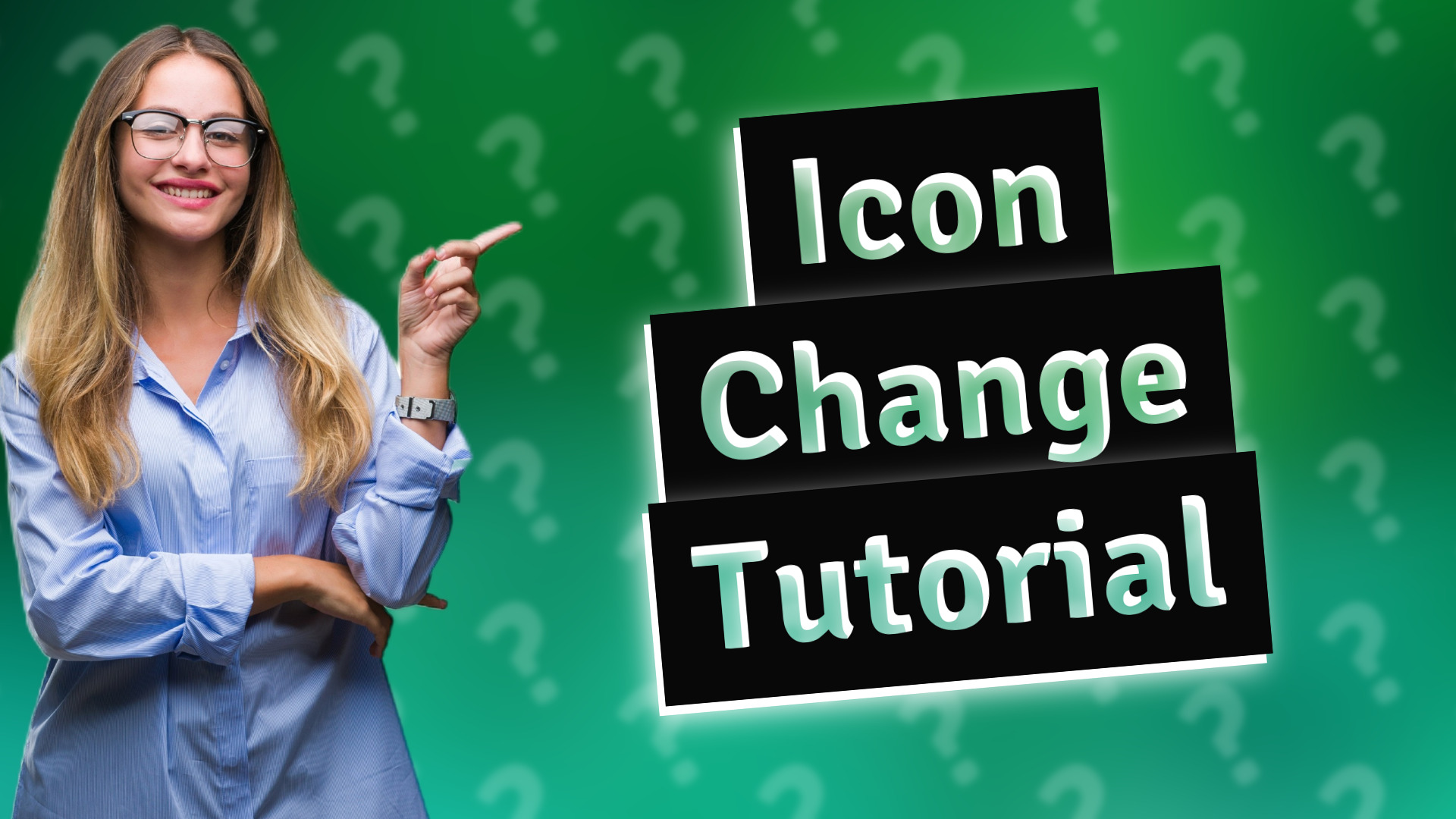 Icon Change Tutorial