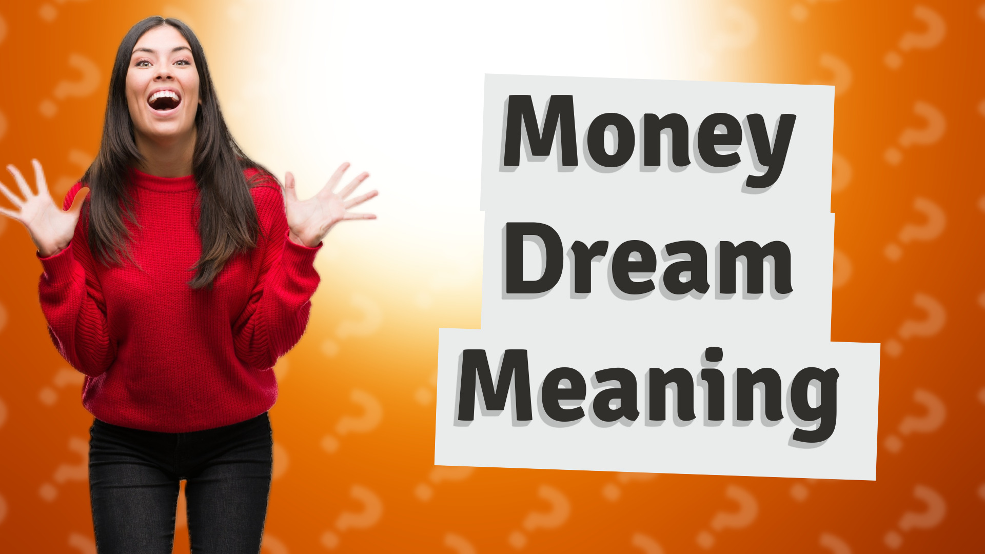 Money Dream Meaning