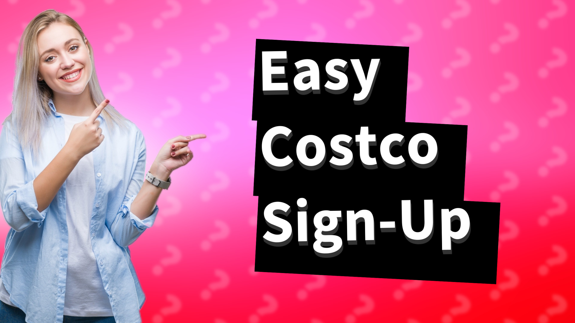 Easy Costco Sign-Up