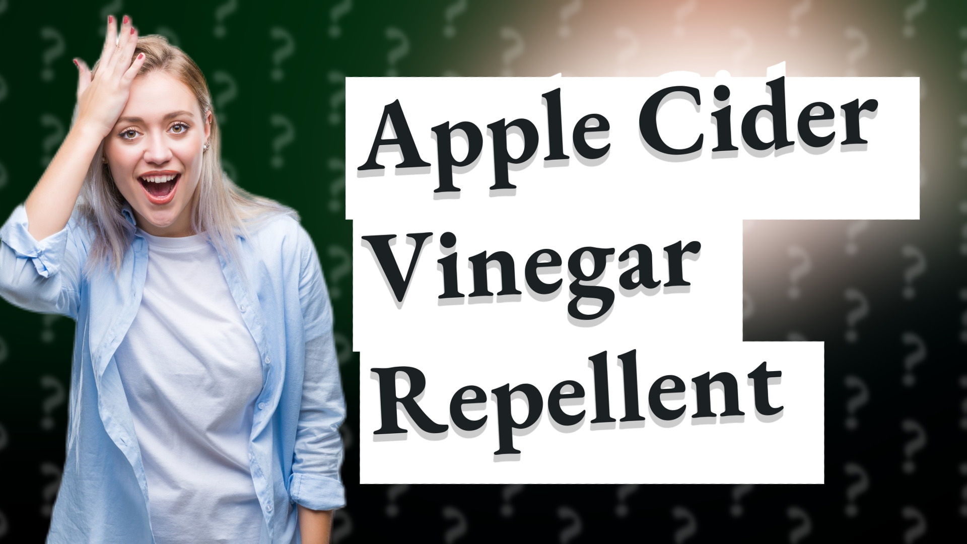 Apple Cider Vinegar Repellent