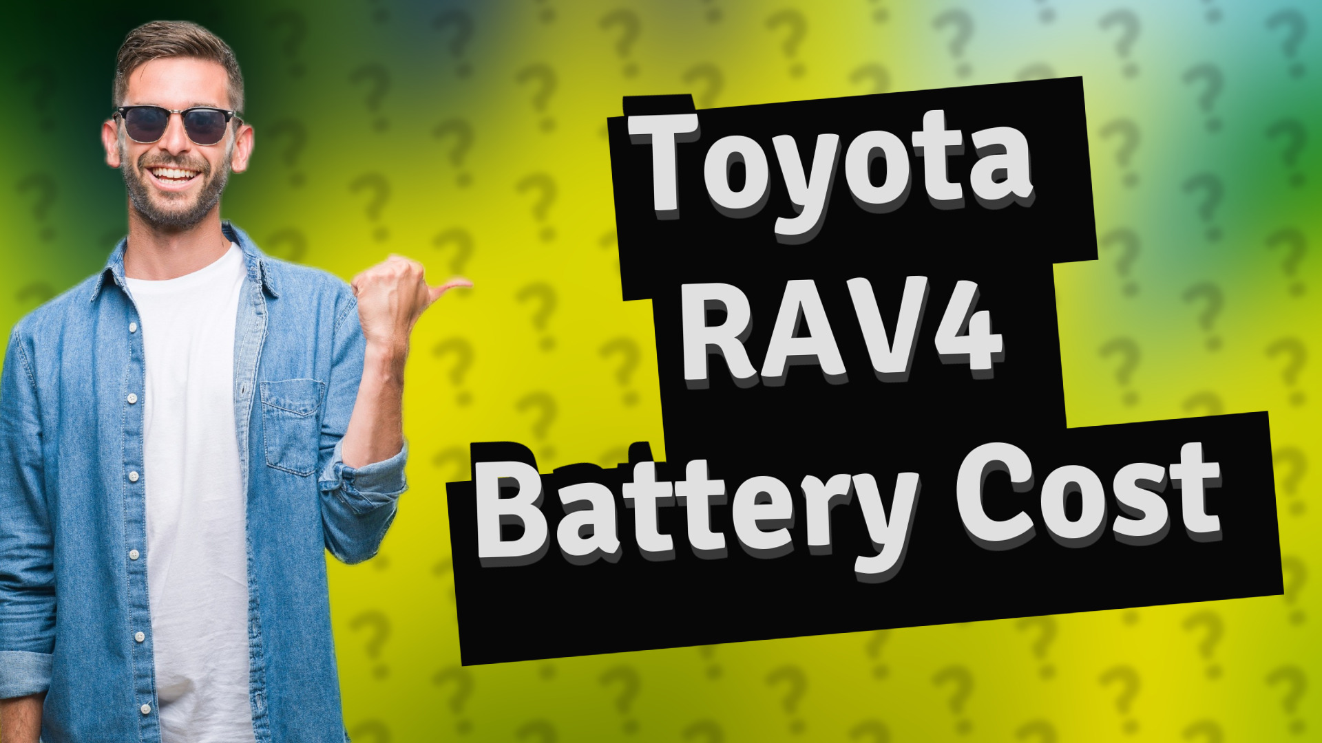 Toyota RAV4 Battery Cost
