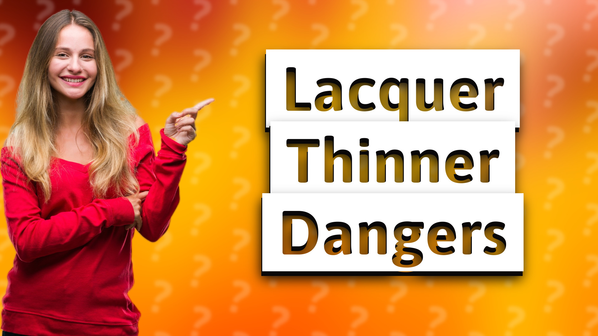 Lacquer Thinner Dangers