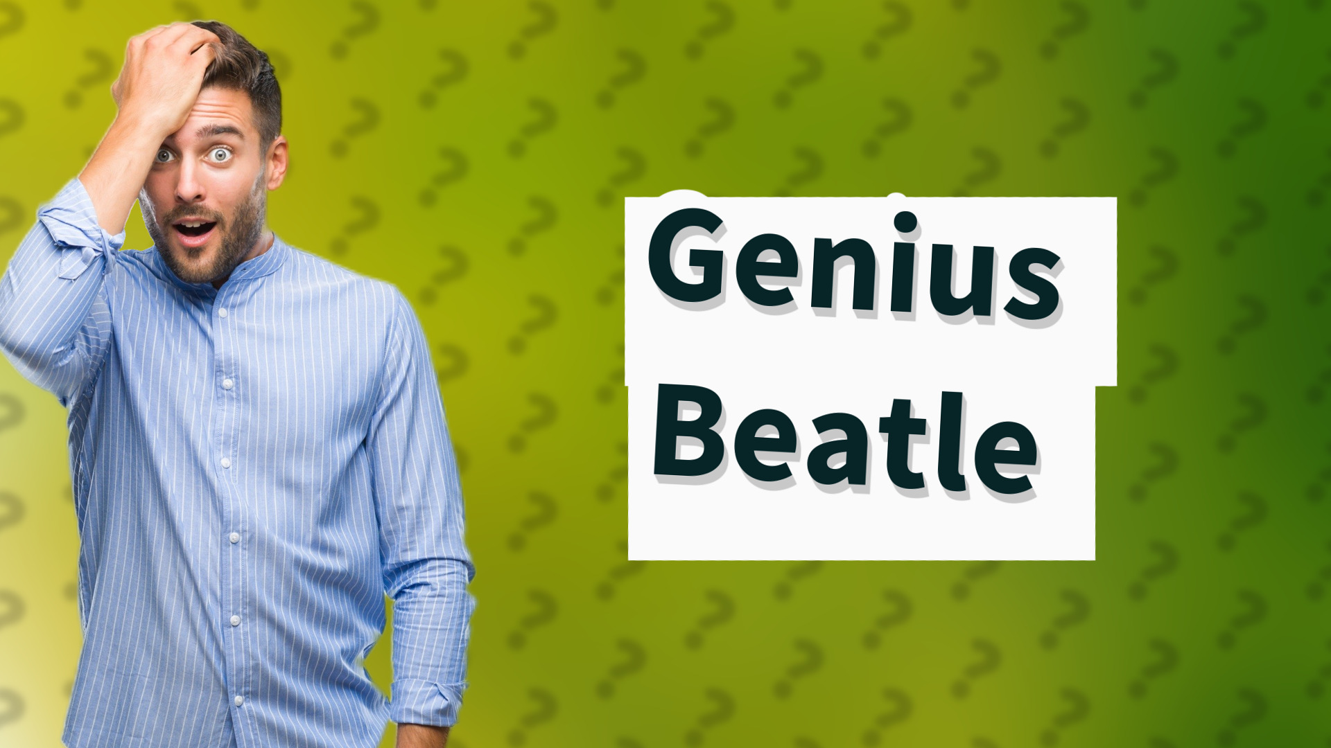 Genius Beatle