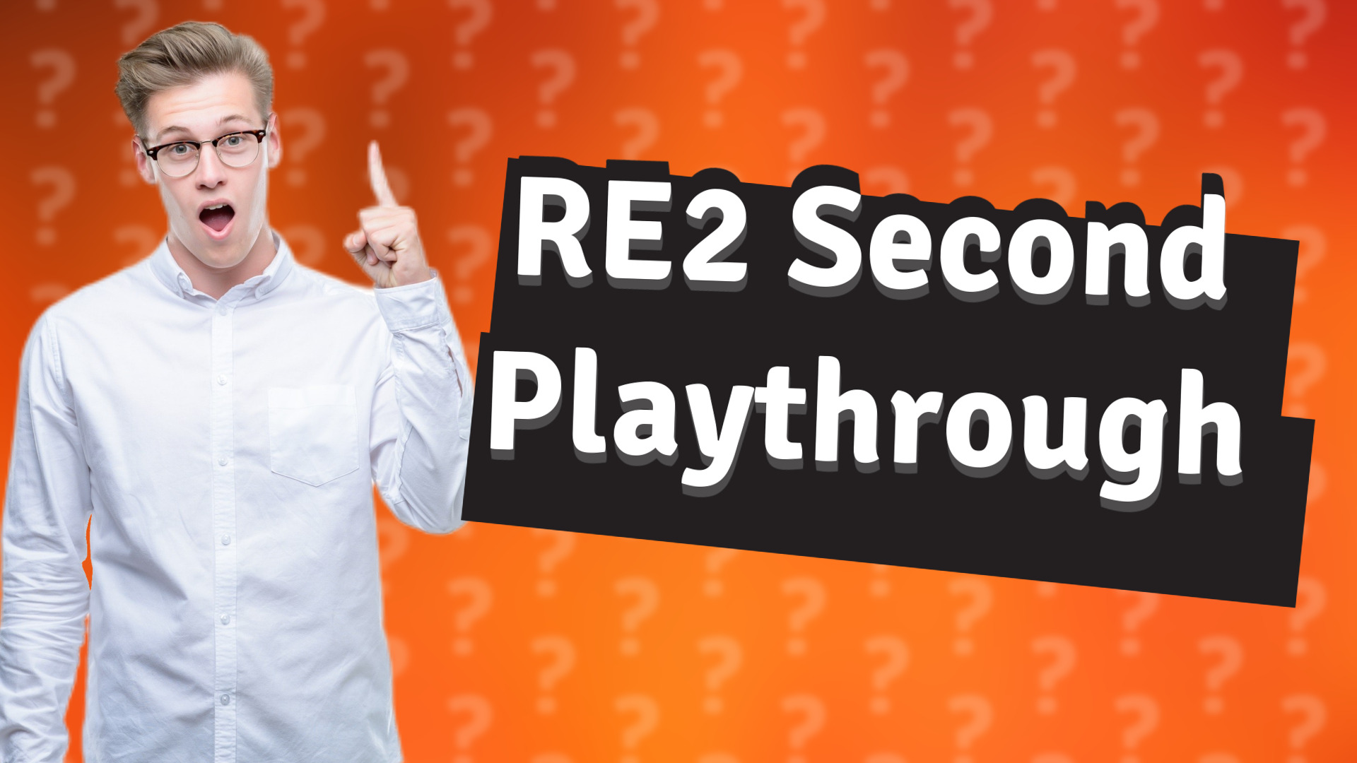 RE2 Second Playthrough