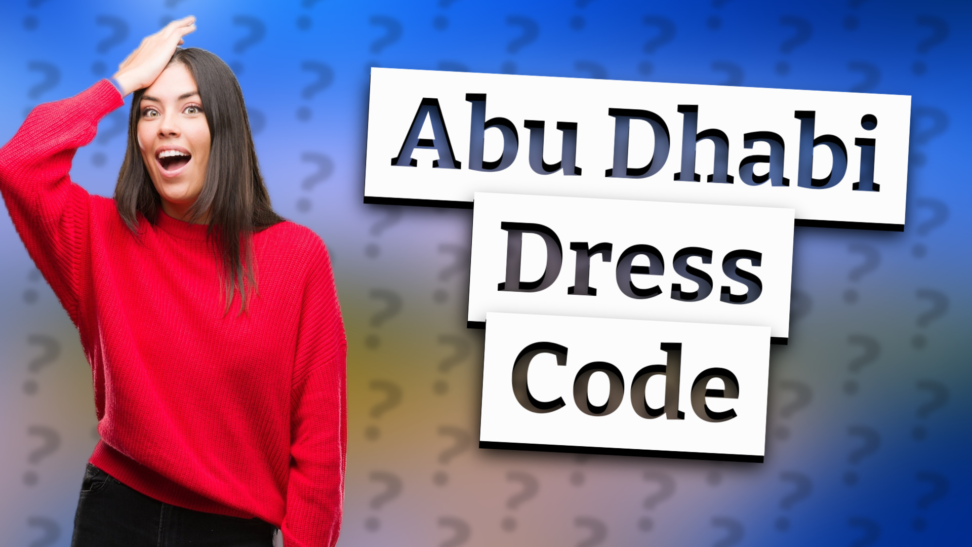 Abu Dhabi Dress Code