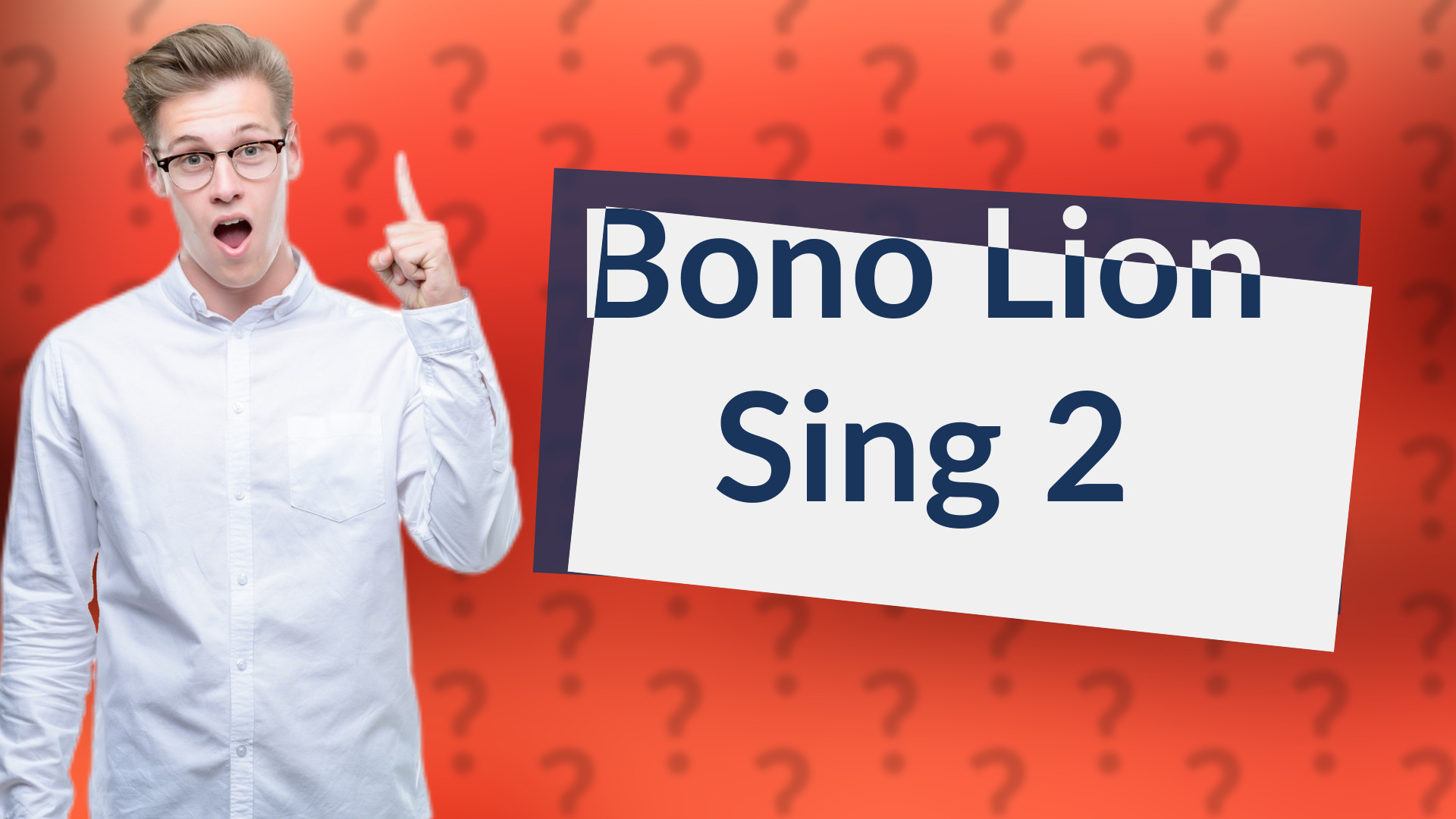 Bono Lion Sing 2