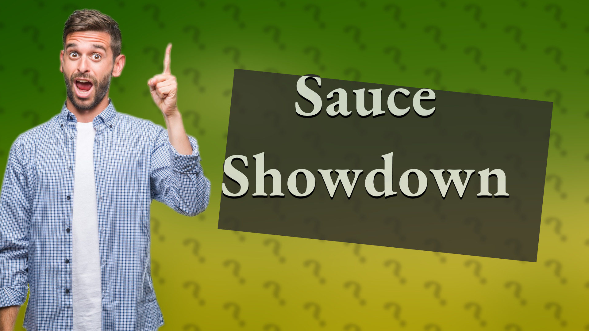 Sauce Showdown