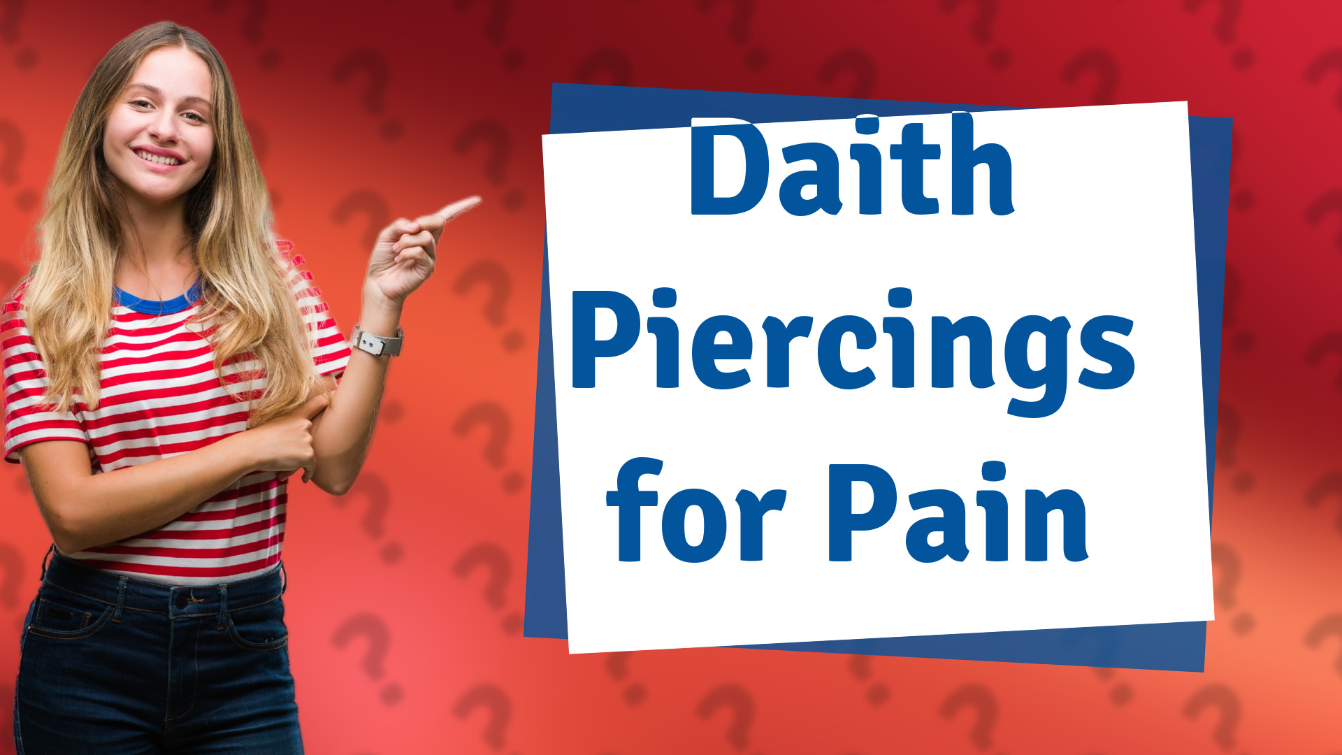 Daith Piercings for Pain