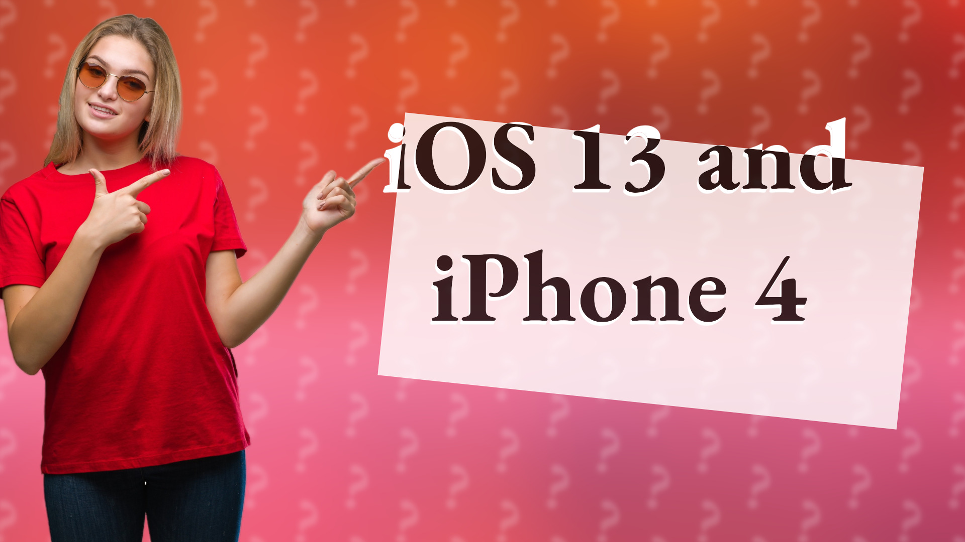 iOS 13 and iPhone 4