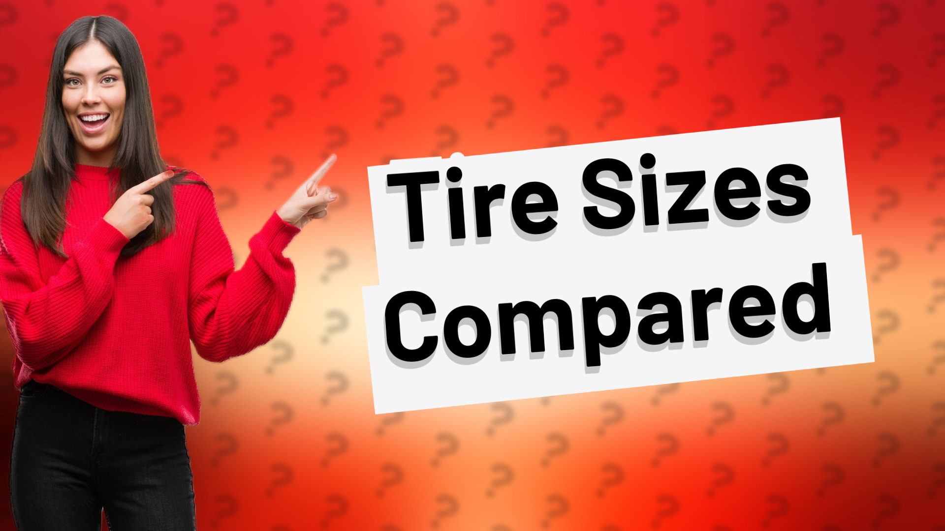 Tire Sizes Compared