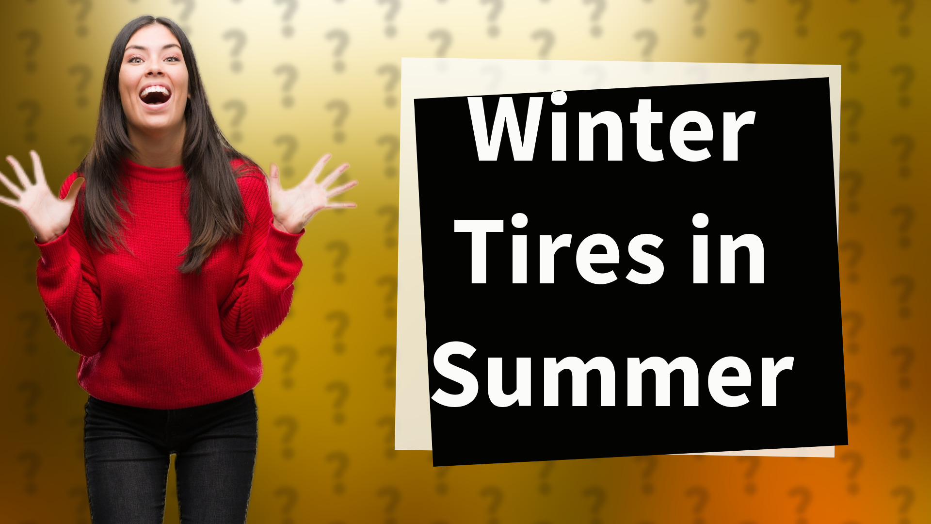Winter Tires in Summer