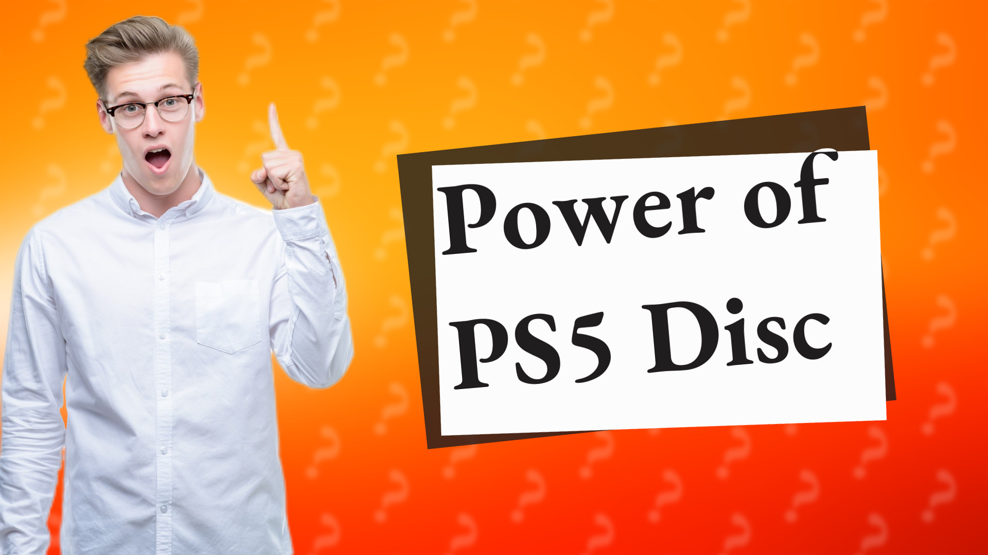 Power of PS5 Disc