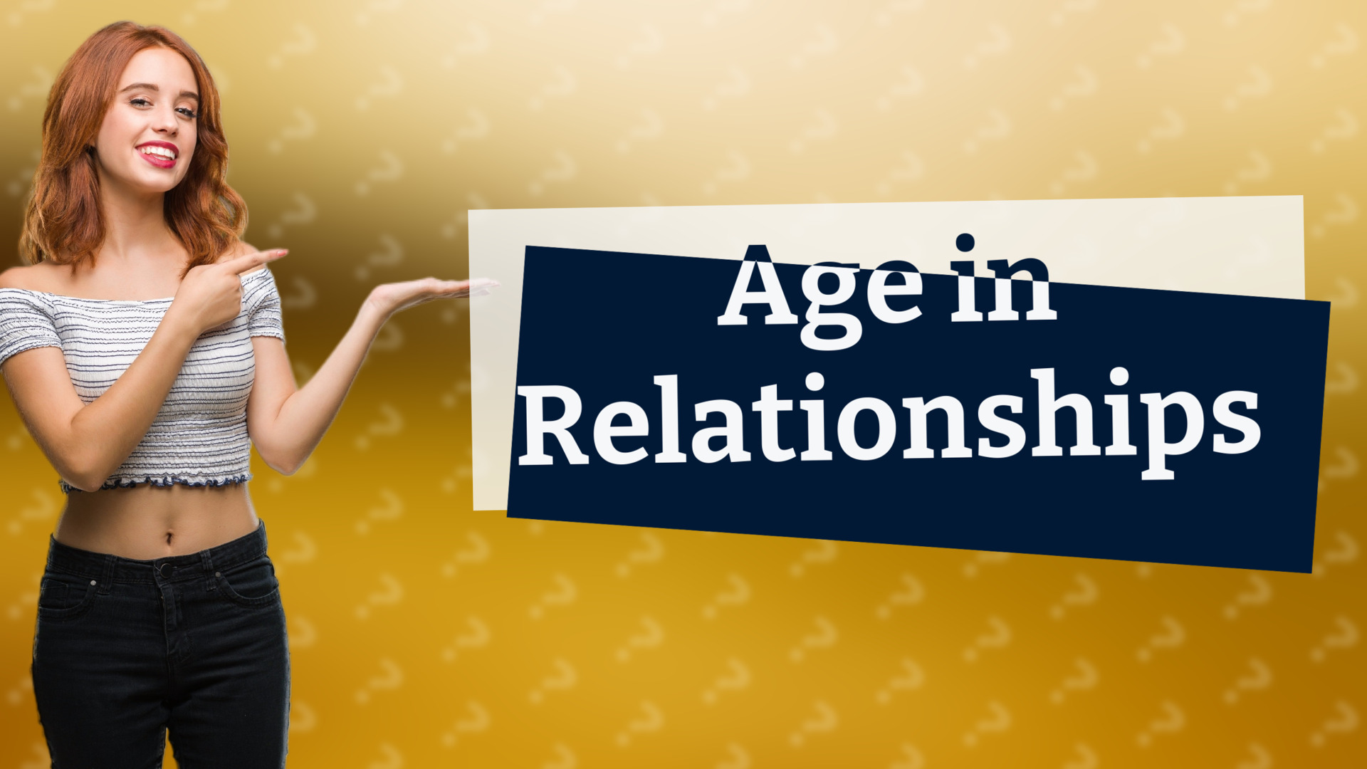 Age in Relationships