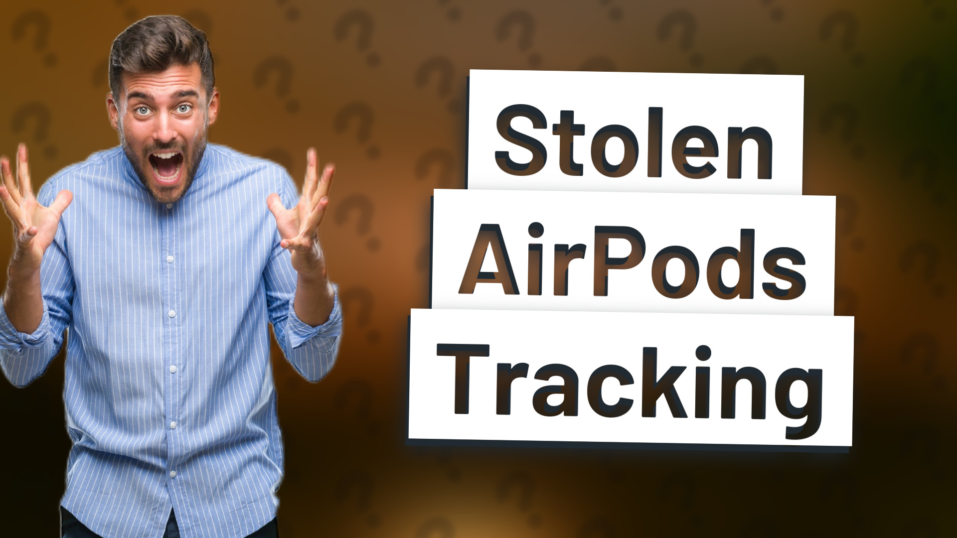 Stolen AirPods Tracking