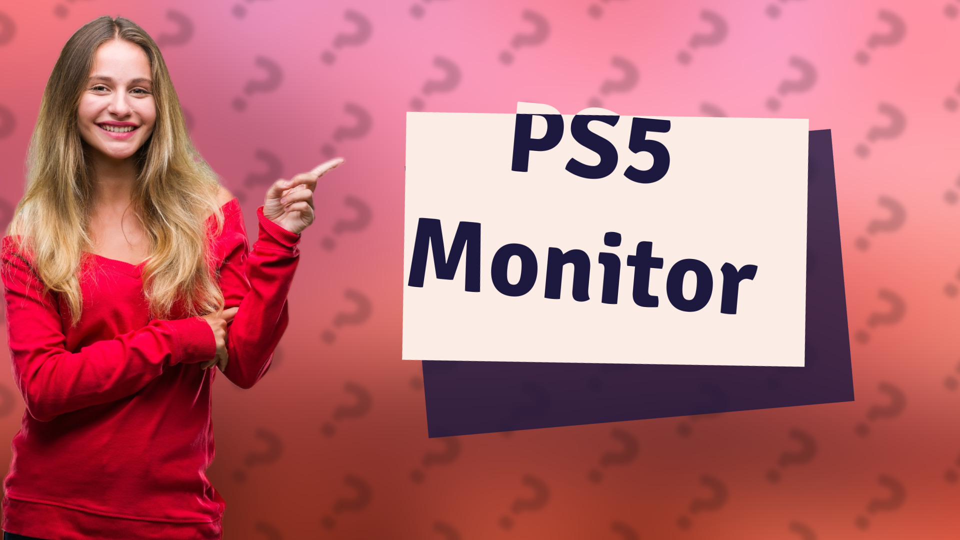 PS5 Monitor