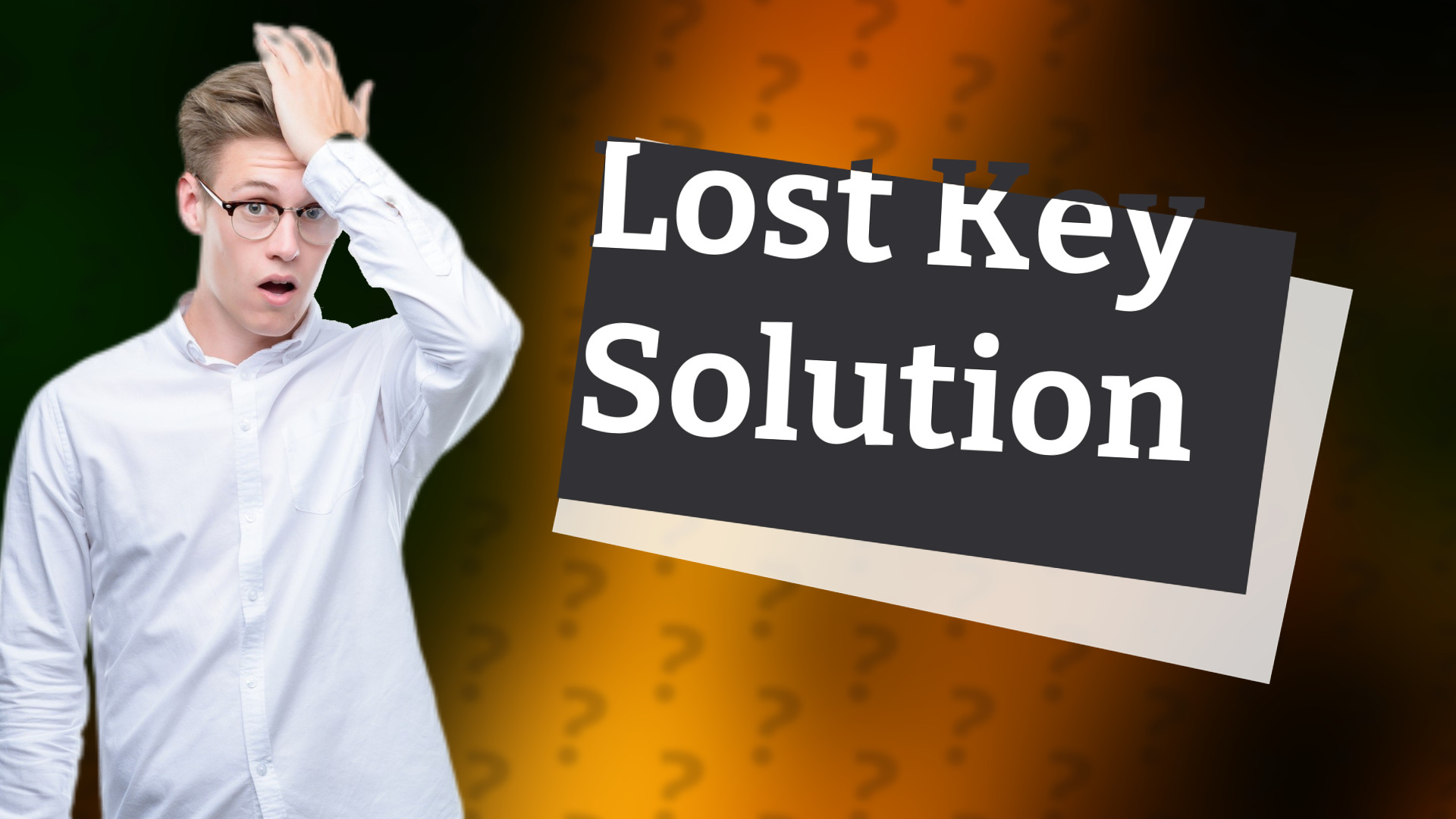 Lost Key Solution