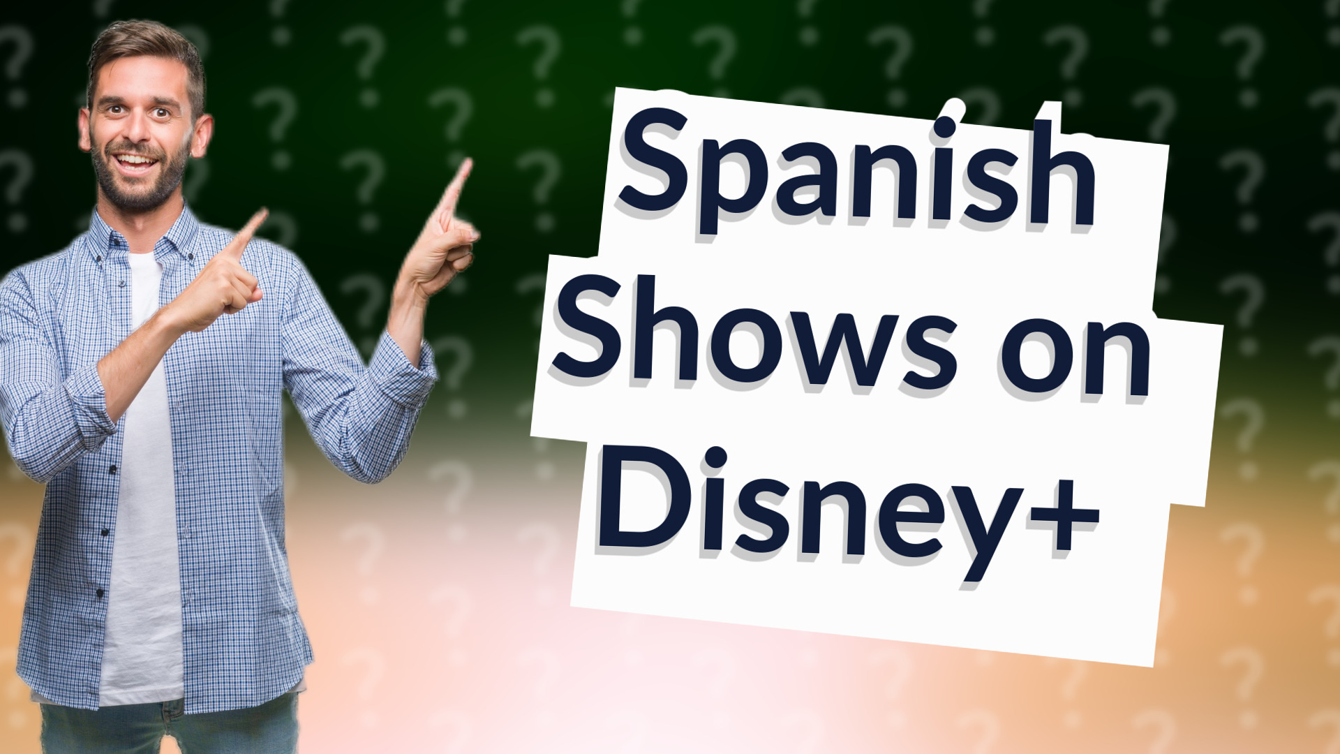 Spanish Shows on Disney+