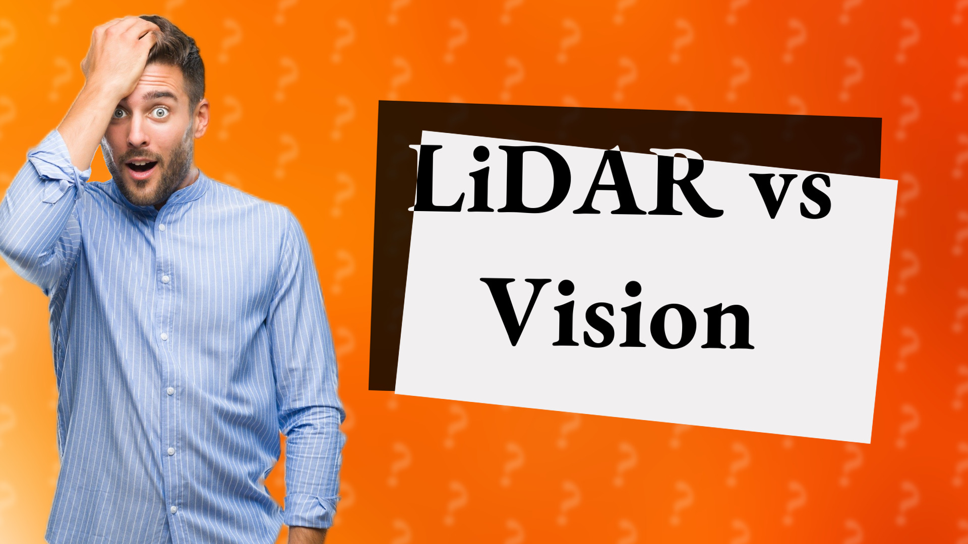 LiDAR vs Vision
