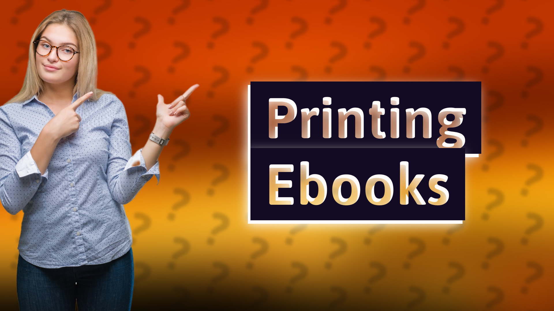 Printing Ebooks