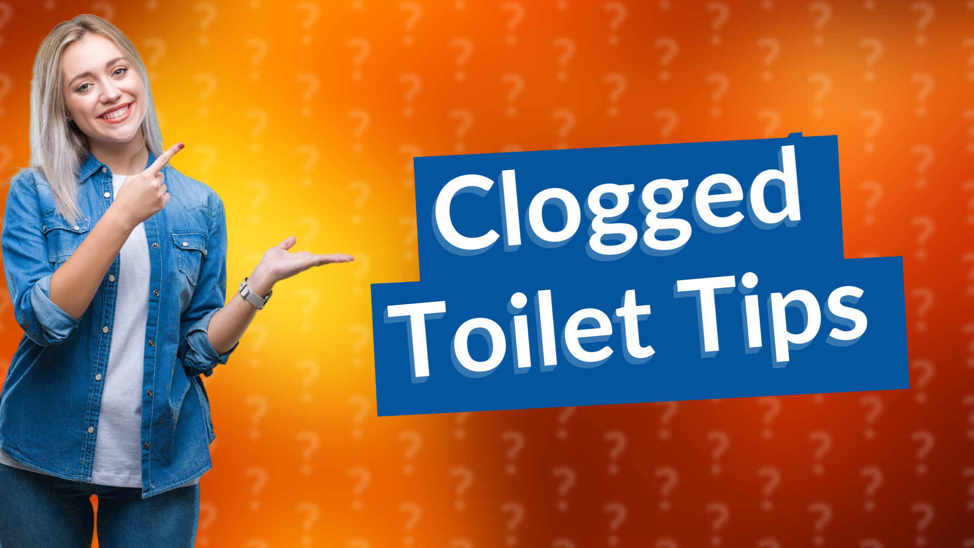 Clogged Toilet Tips