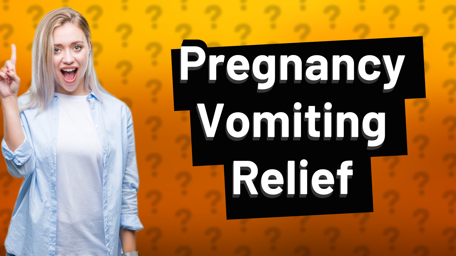 Pregnancy Vomiting Relief