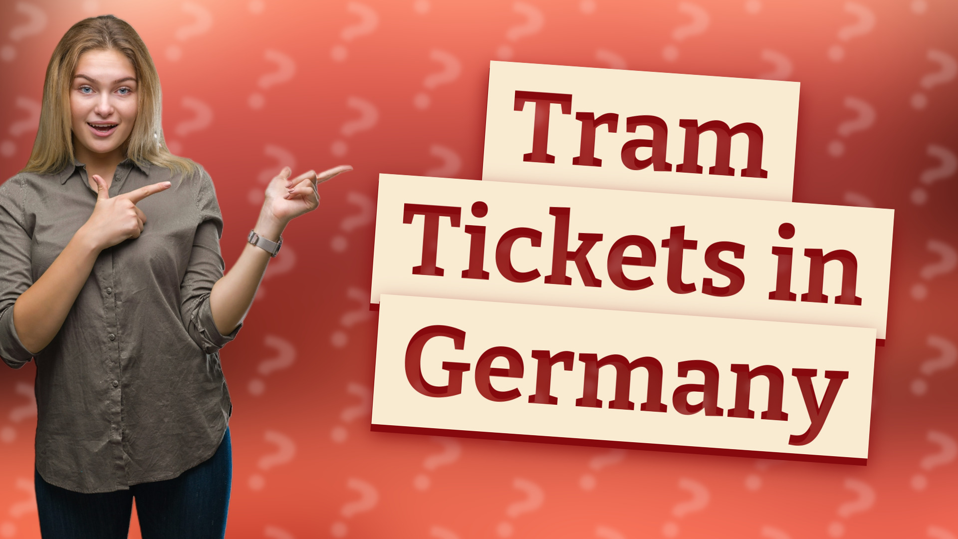 Tram Tickets in Germany