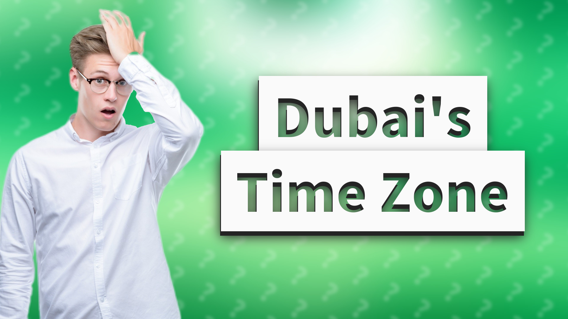 Dubai's Time Zone