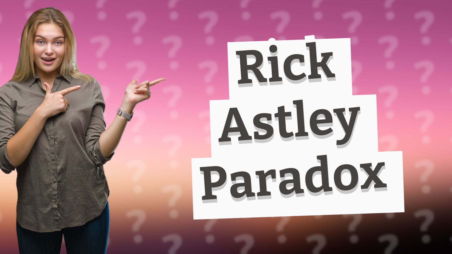 Rick Astley Paradox
