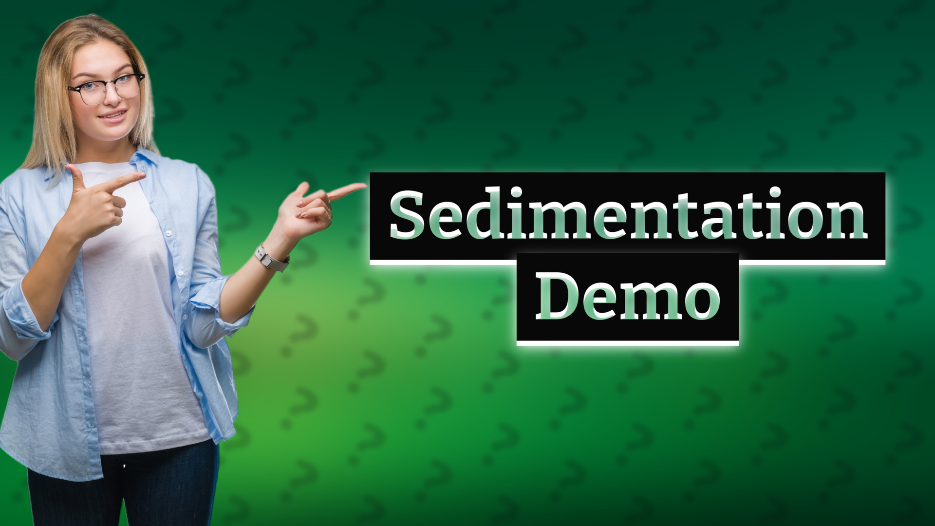Sedimentation Demo