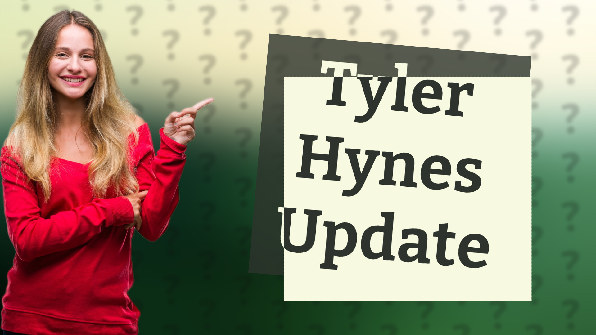 Tyler Hynes Update