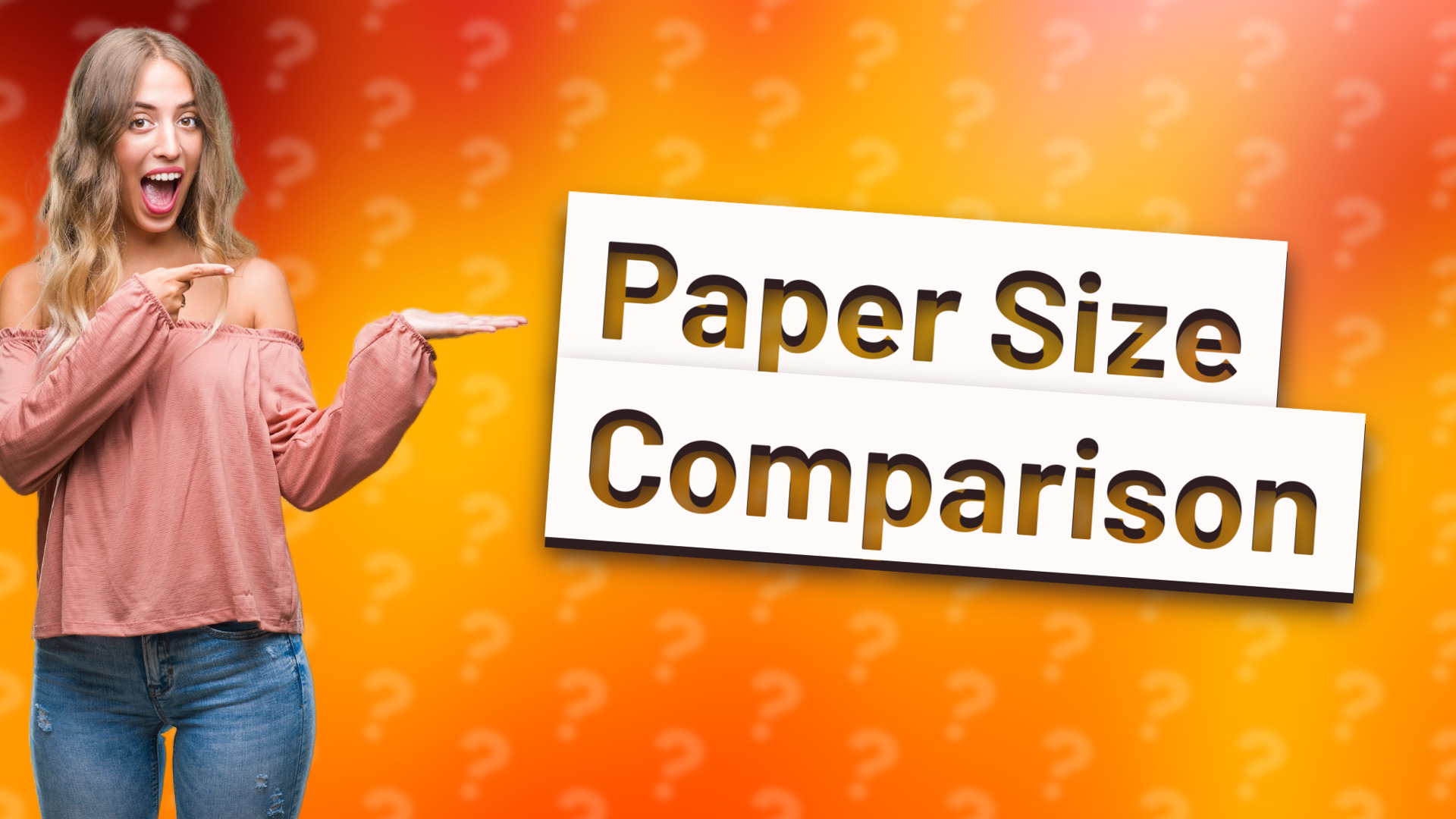 Paper Size Comparison